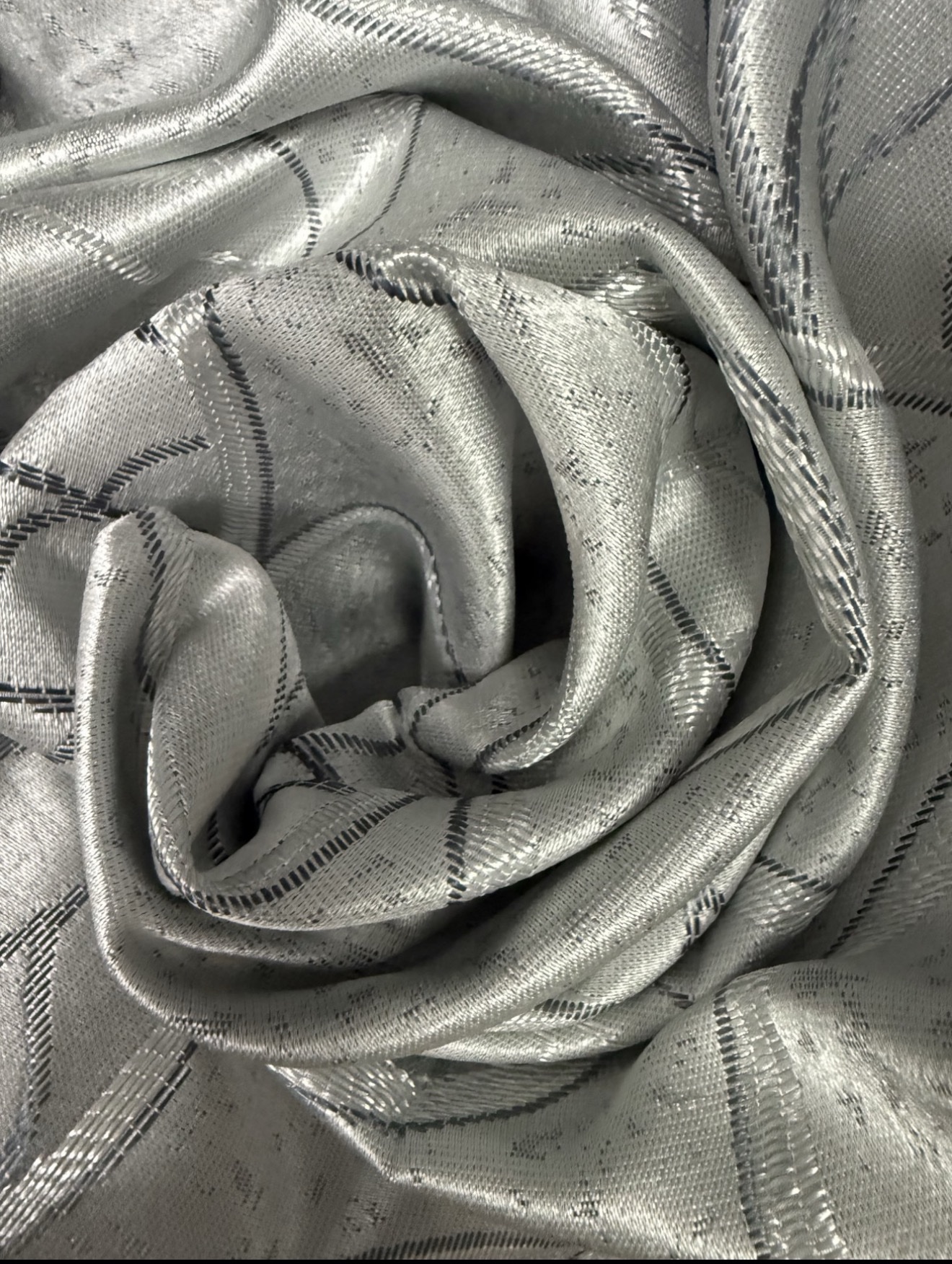 MATERIAL DRAPERIE SAFTA GRI . Cod Produs: 444 - imagine 2