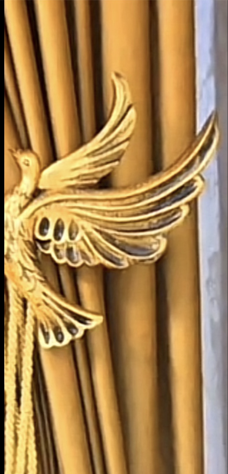 ACCESOR PRINDERE DRAPERIA, GOLD Denumire: PASĂRE GOLD