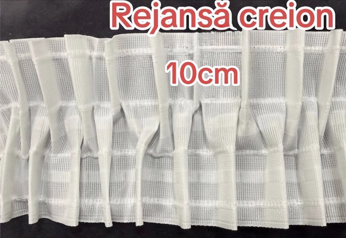 DRAPERIE CATIFEA CULOARE CREM ÎNCHIS, PERDEA TRIPLUVOAL ALB. Cod: Produs. 320186 - imagine 6